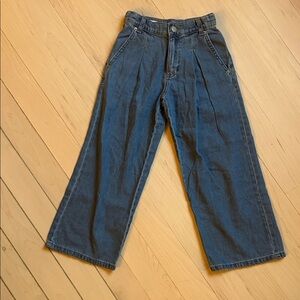 Zara kids front pleat Blue Jeans